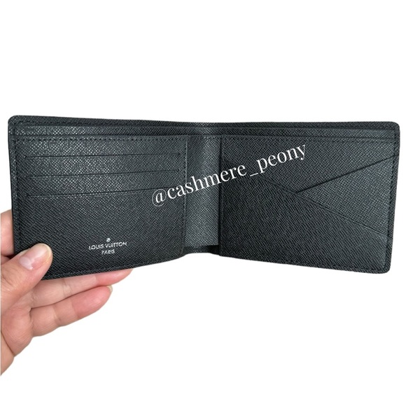 Louis Vuitton LV Multiple Wallet Damier Graphite Black/Grey - Picture 8 of 13